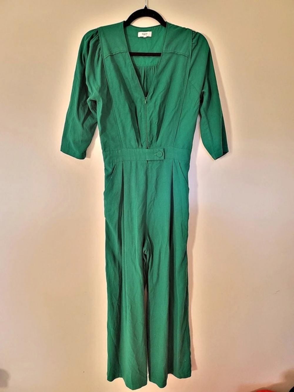 Suncoo Tiana Jumpsuit Green Like New Size Small